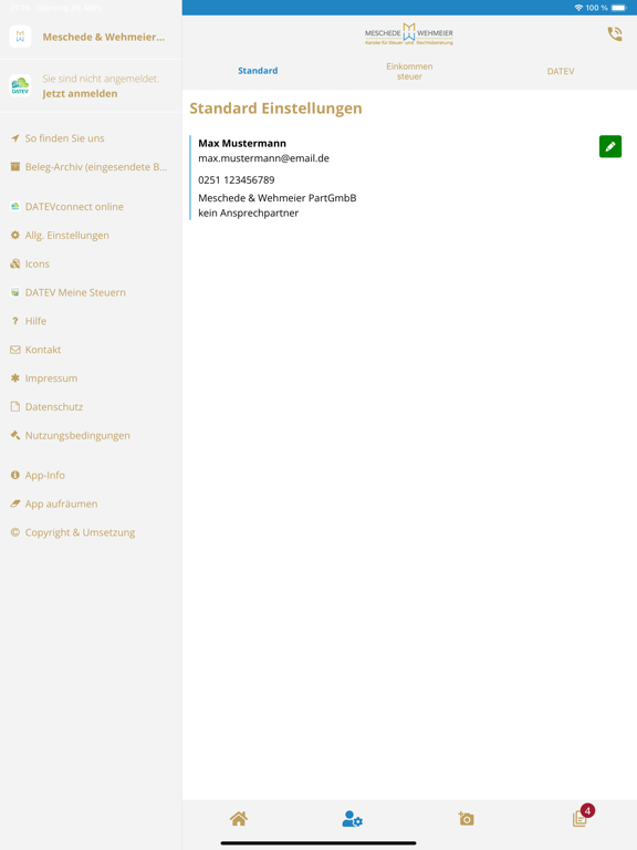 Screenshot #5 pour M & P Steuerberatung