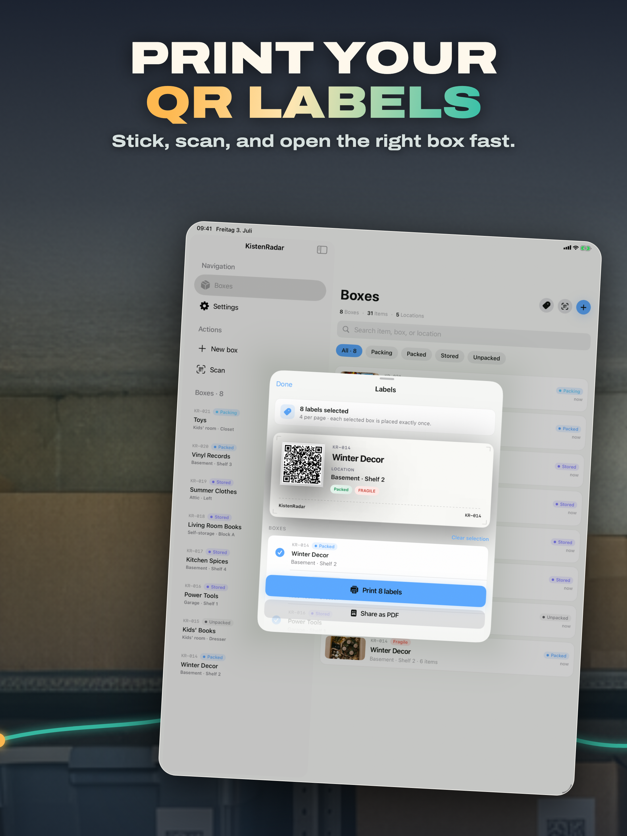Box Radar: Moving Inventory screenshot 10