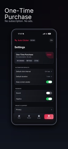 AutoClicker - Web Auto Tap screenshot