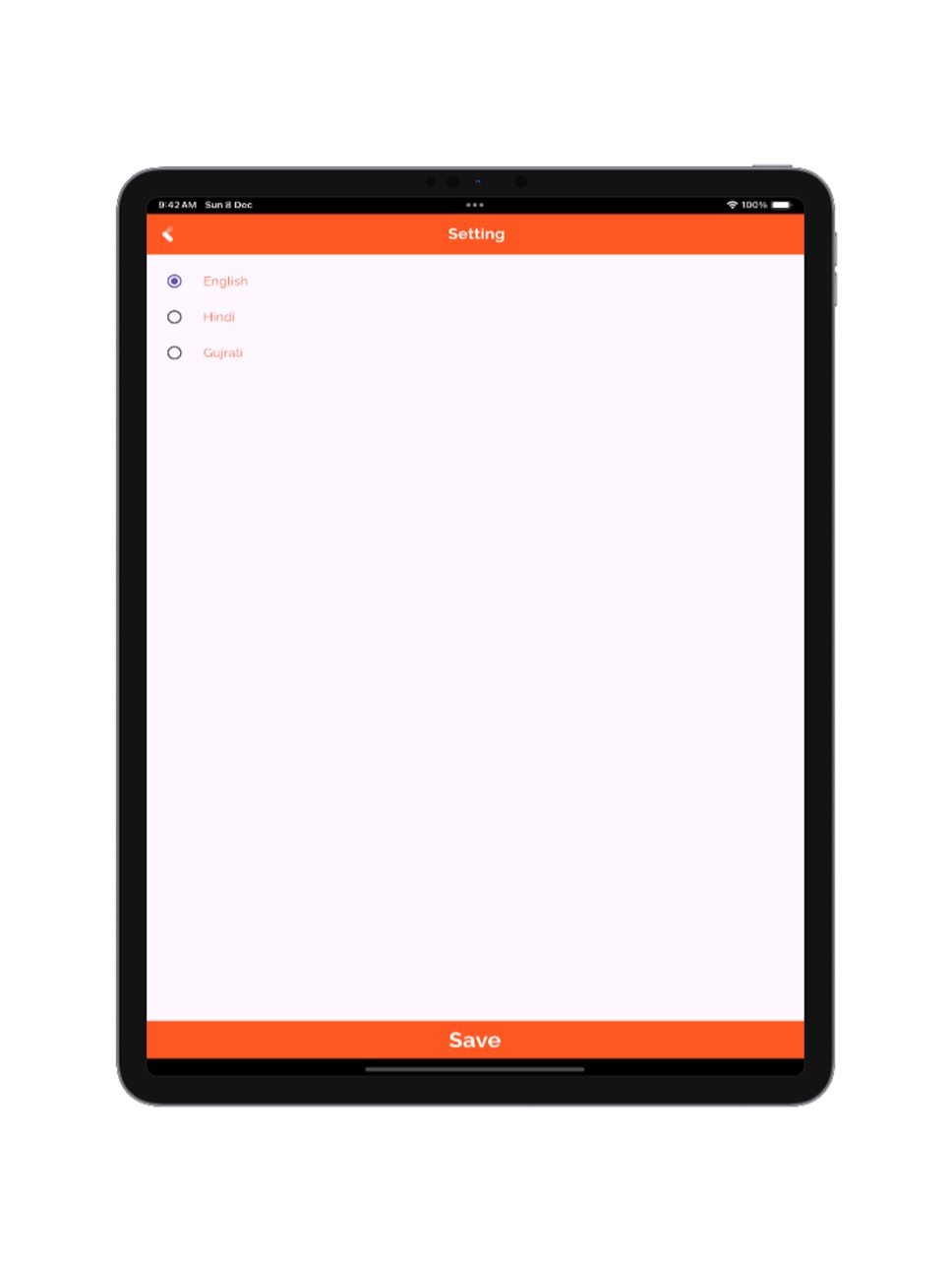 iPad screenshot