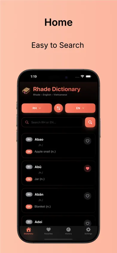 Ede Dictionary screenshot 3