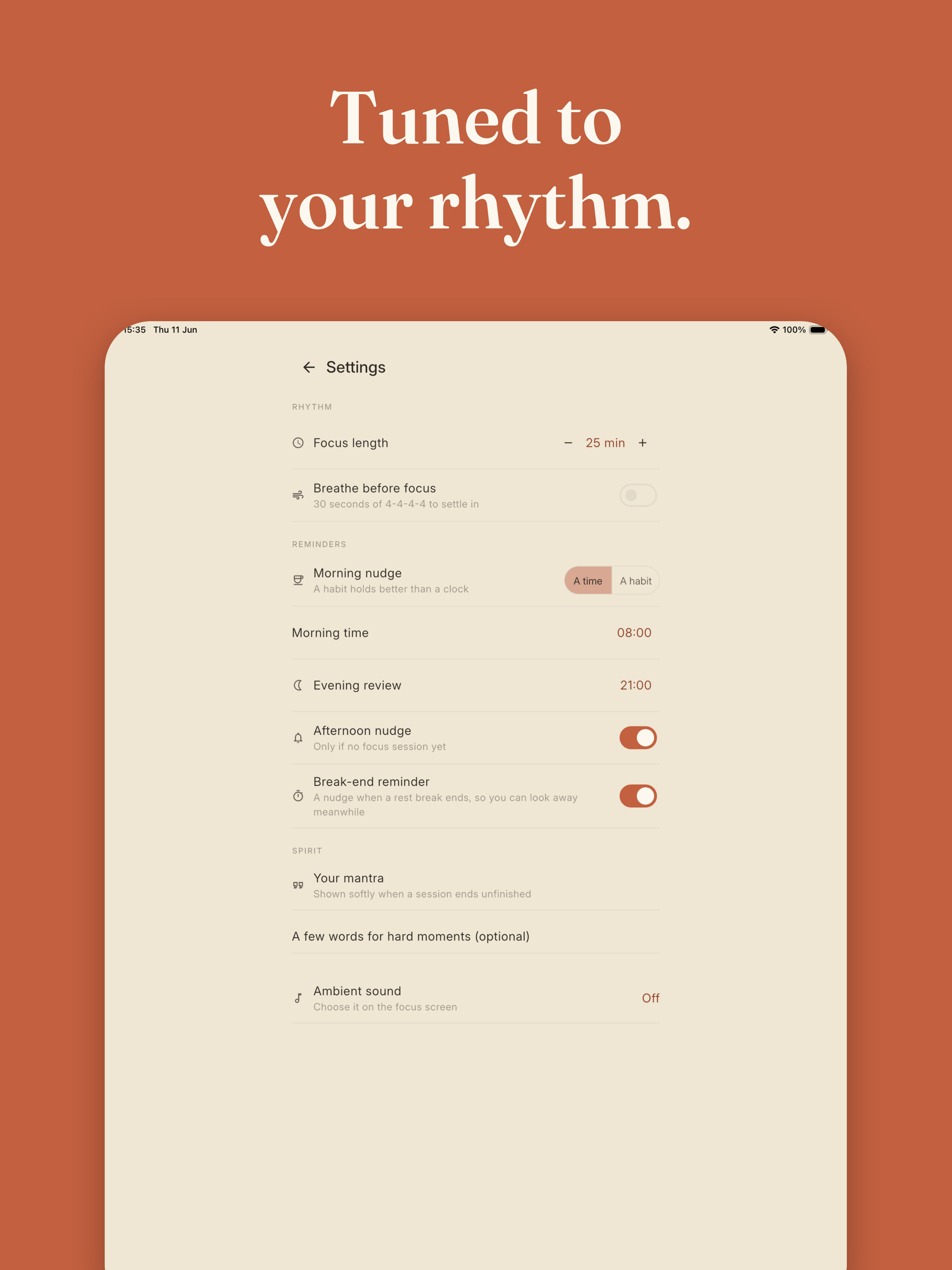 Solto - Daily Focus Planner