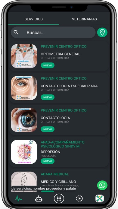 Prevenir Descuentos Médicos app screenshot