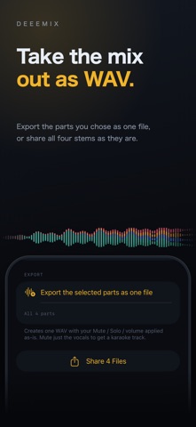 DeeeMix: Vocal Remover & Stems Screenshot 3 of 5