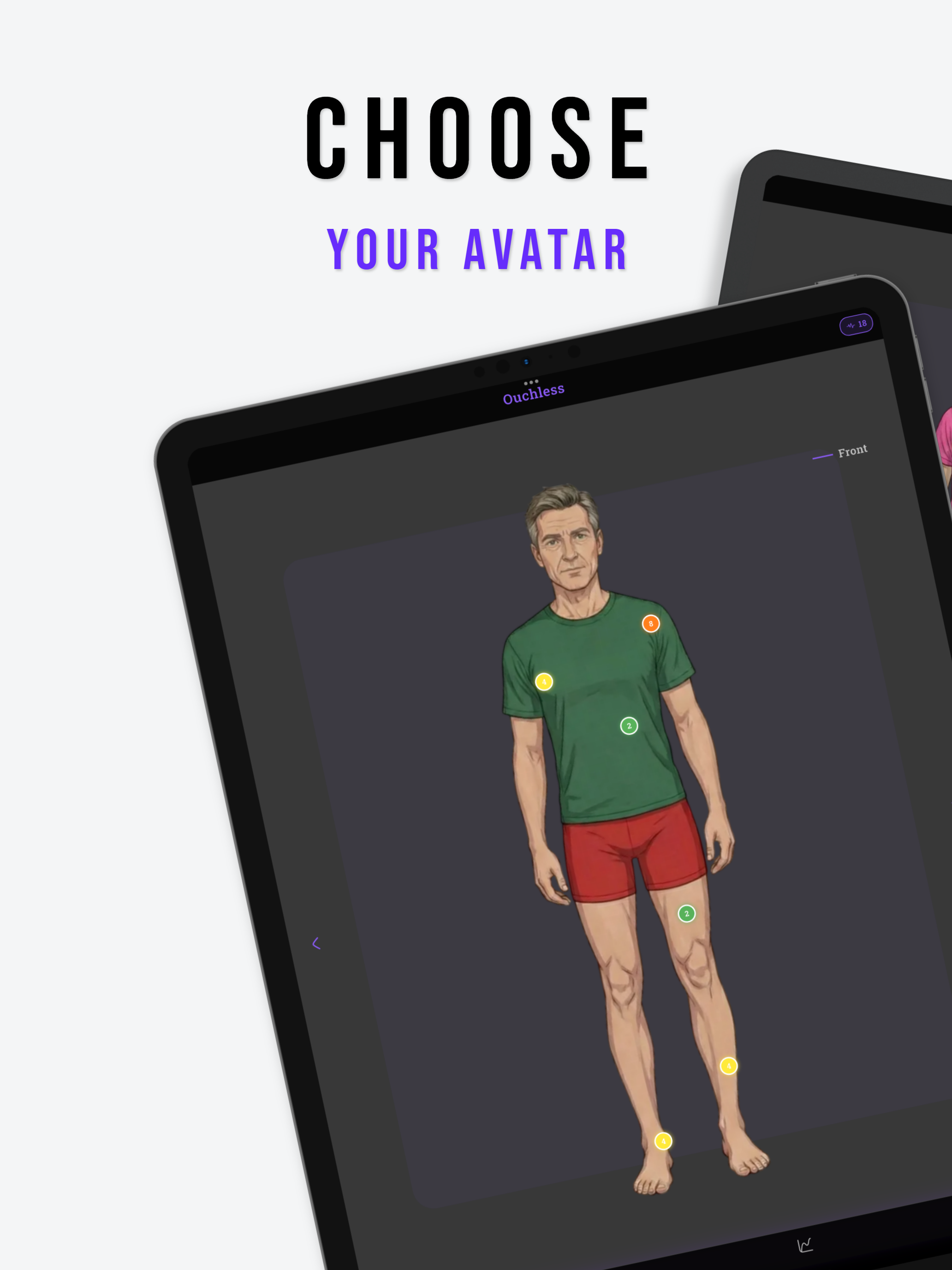 Ouchless - Pain Tracker Diary