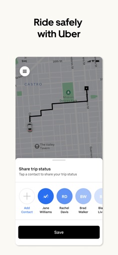 Uber - Request a ride screenshot 8