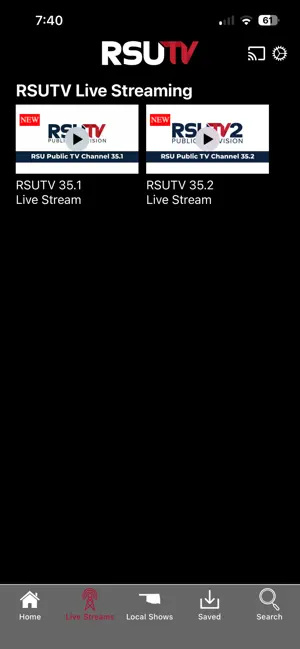 RSUTV screenshot 2