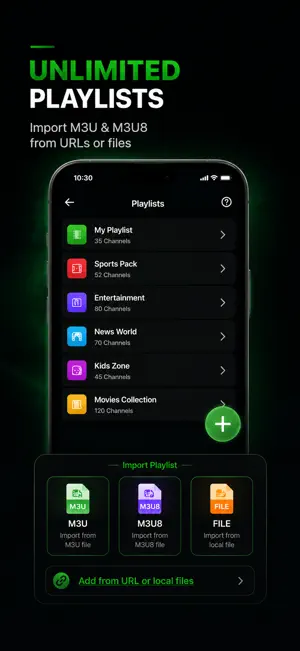 IPTV Player – Live TV & M3U screenshot 2