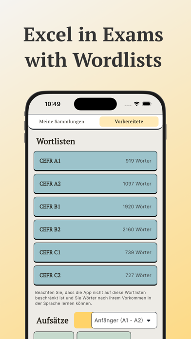 Vocabulary Flashcards Vocabuo Screenshot