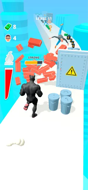 Muscle Rush - Destruction Run screenshot 4