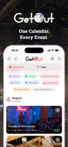 GetOut: Local Events Near You screenshot