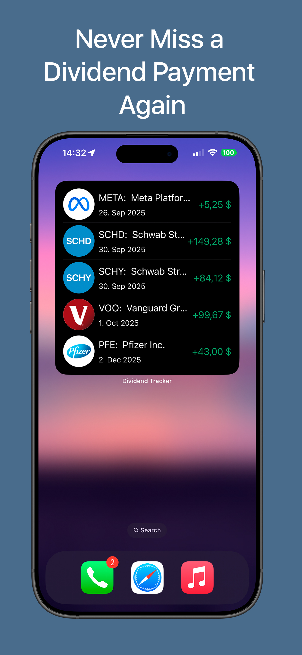 Dividend Tracker +