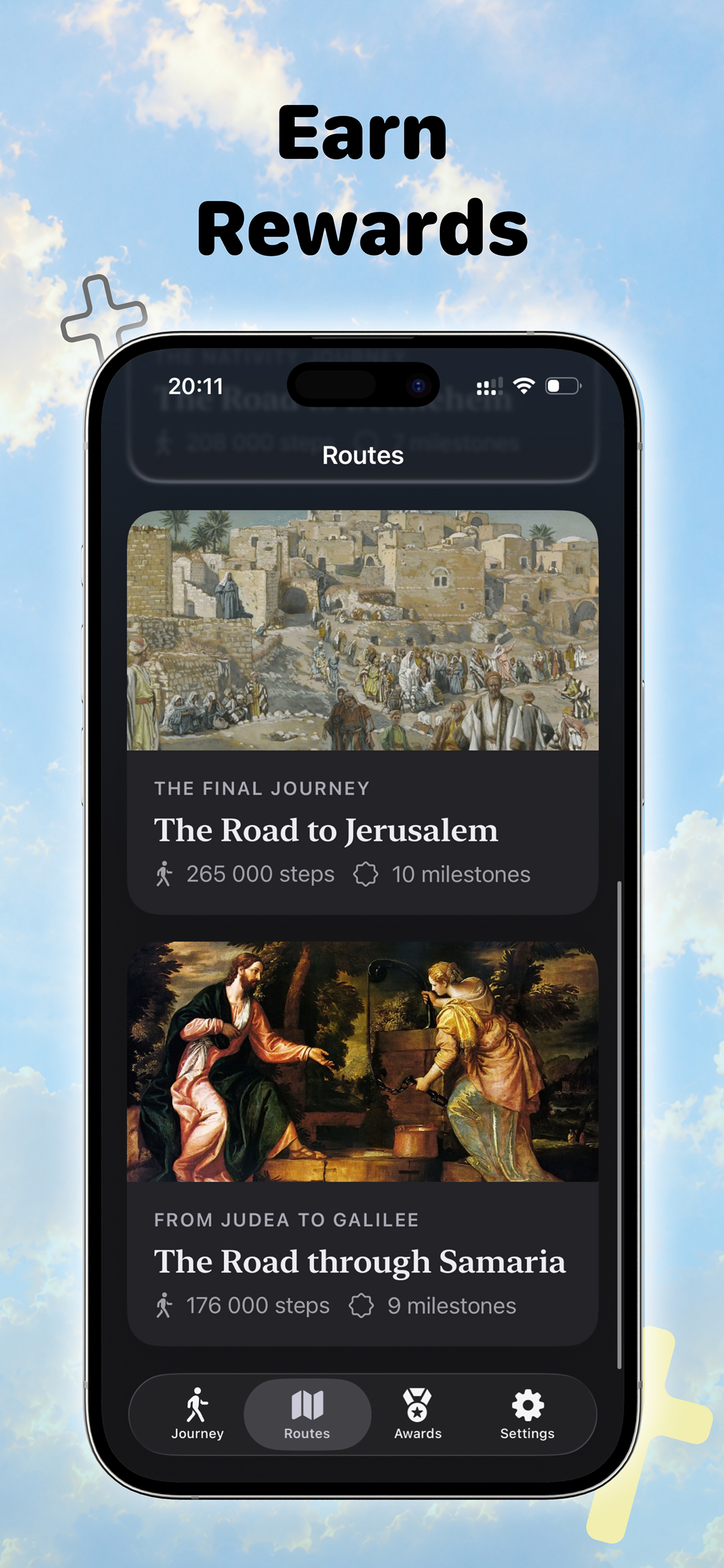 HolySteps: Bible Walking screenshot 4