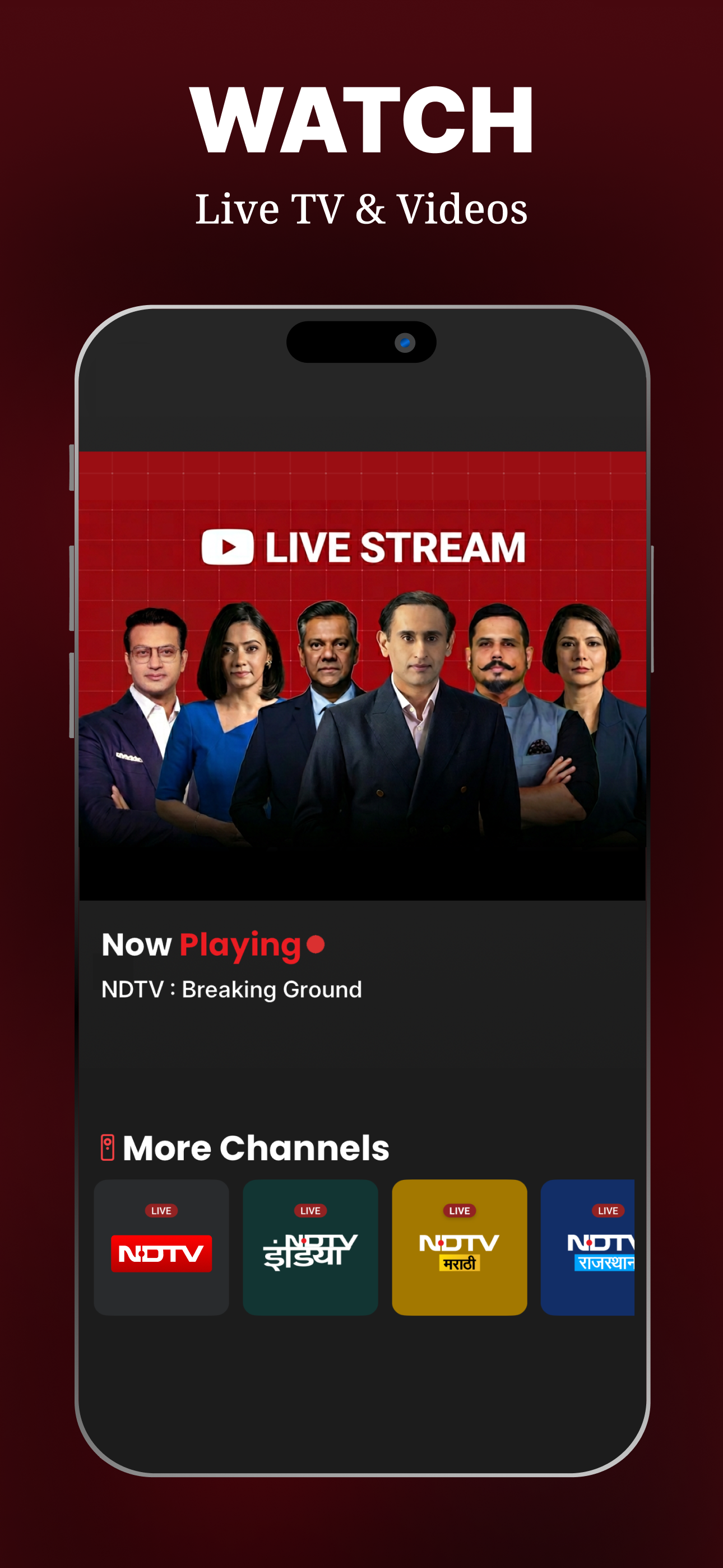 NDTV News screenshot 2
