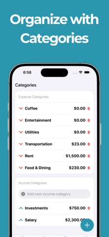 Smart Budget & Expense Tracker screenshot