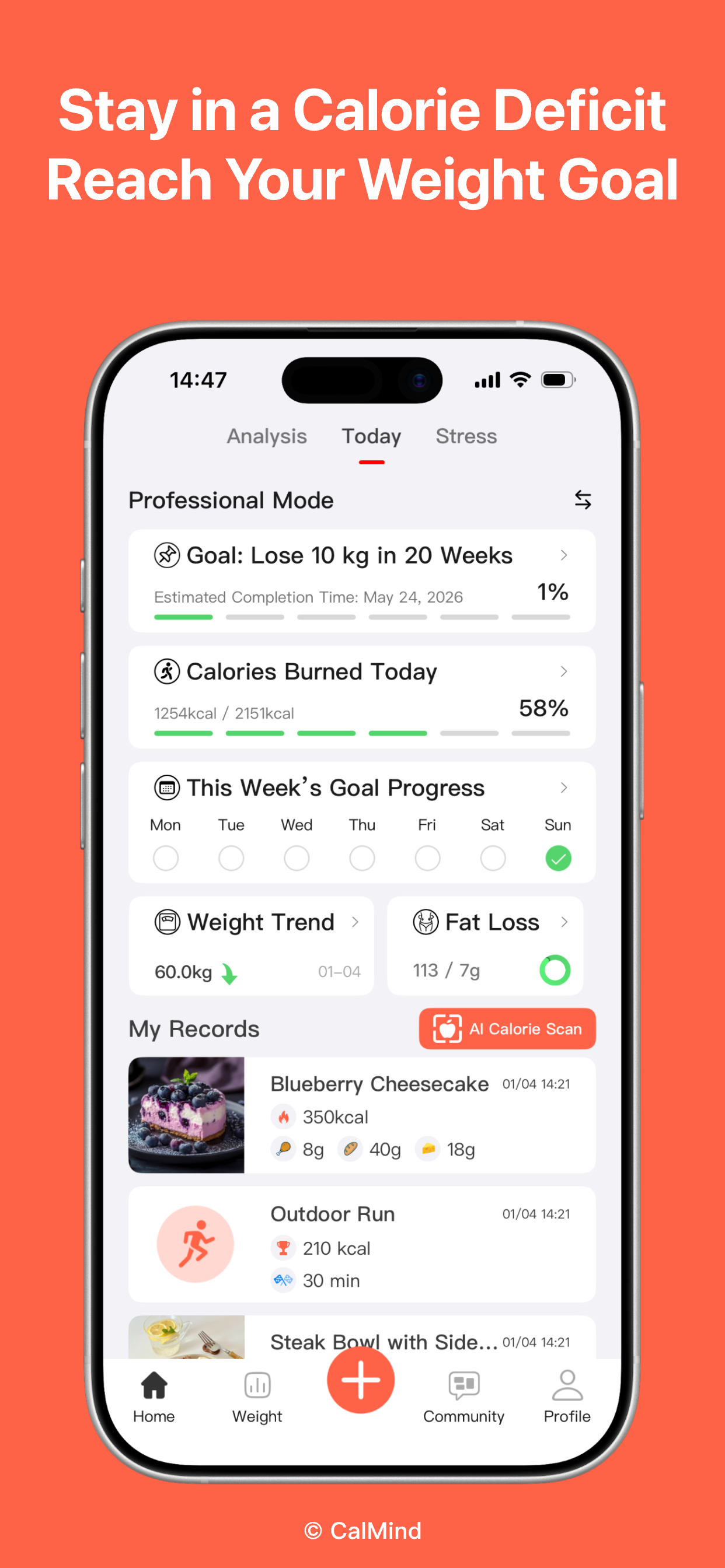 CalMind: AI Calorie Counter screenshot 3