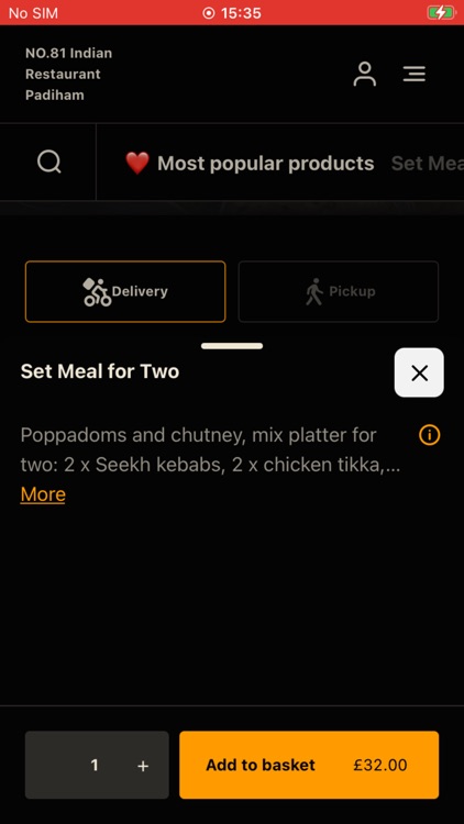 No.81 Indian Restaurant screenshot-3