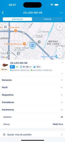 Ontrack Systems Ghost app screenshot 2
