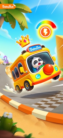 Baby Panda's School Bus iPhone screenshot