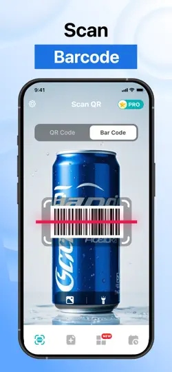 Captura de pantalla de QR Code Reader：Barcode Scan en iPhone 1