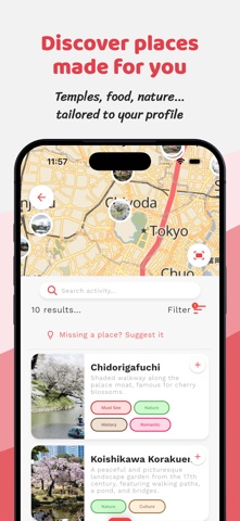 Ryokô Planner: Japan Trip iPhone screenshot