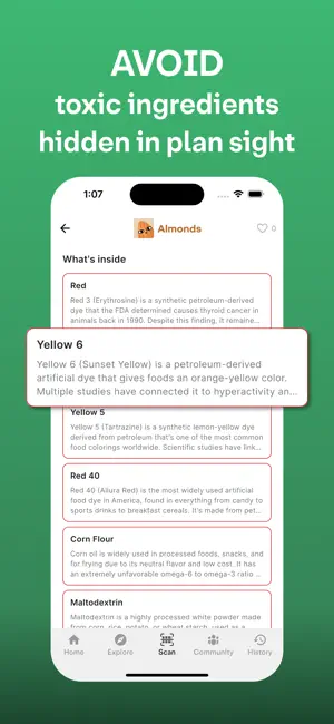 Almonds - Scan Healthy Swaps screenshot 4