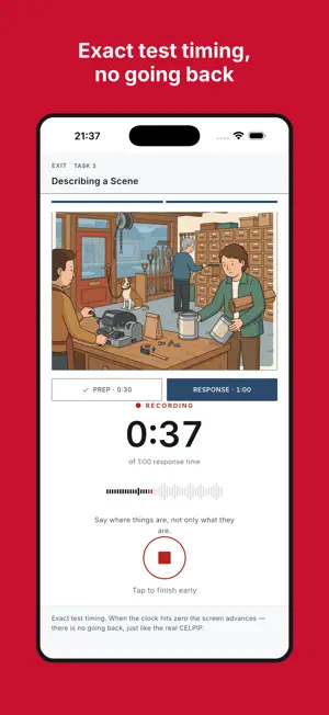 Celpip AI - Practice Test screenshot 4
