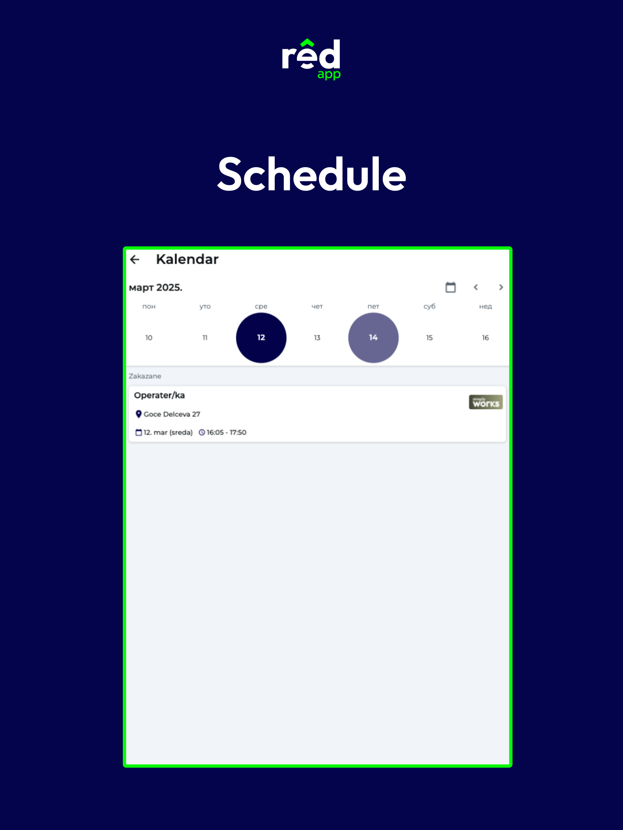 rêd app