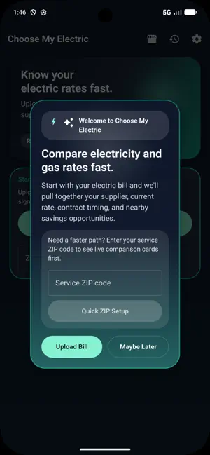 Choose My Electric screenshot 2
