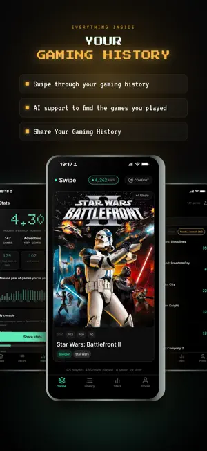 GameStats: Your Gaming History screenshot 1