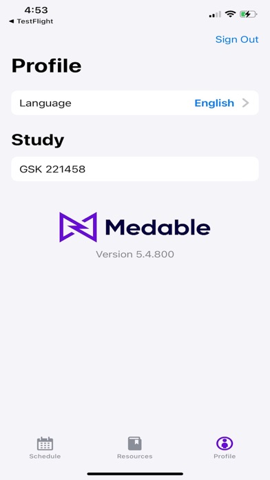 App screenshot