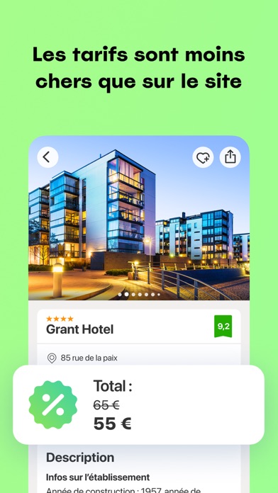 Screenshot #3 pour Ostrovok.ru — Hotel Deals