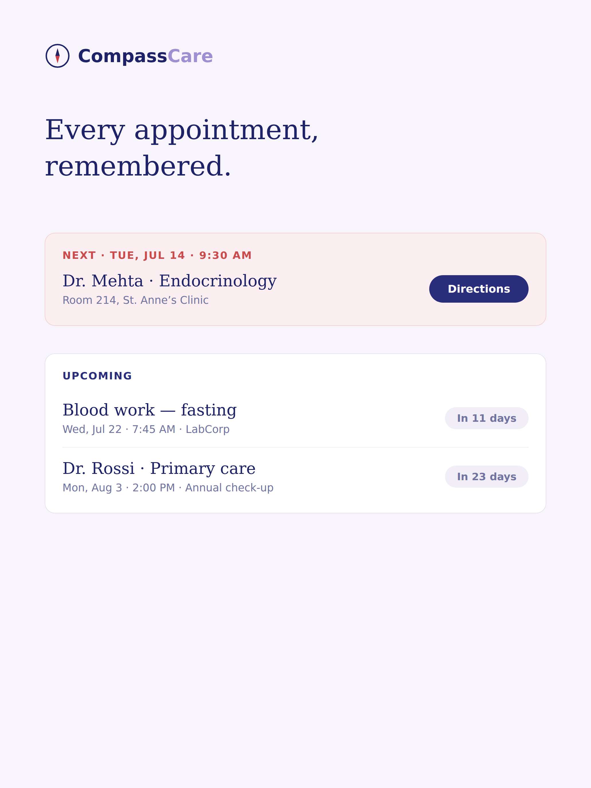 CompassCare - Family Care screenshot 18