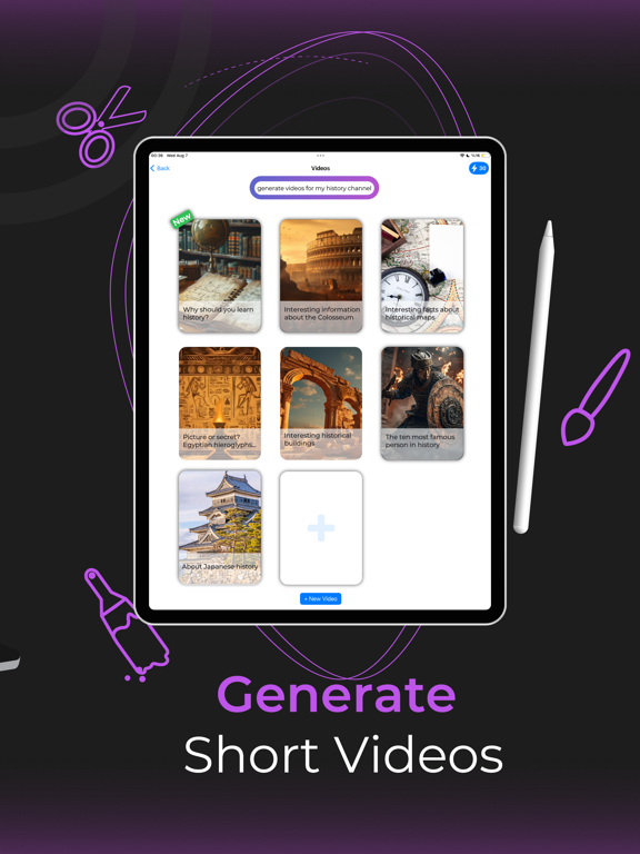 Screenshot #6 pour Créateur Vidéo IA : Vido
