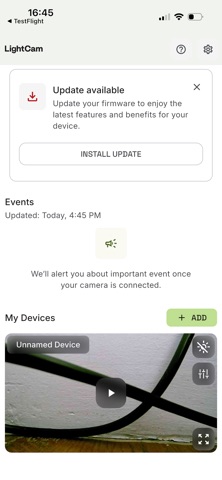 Lightcam App Screenshot 1 of 3