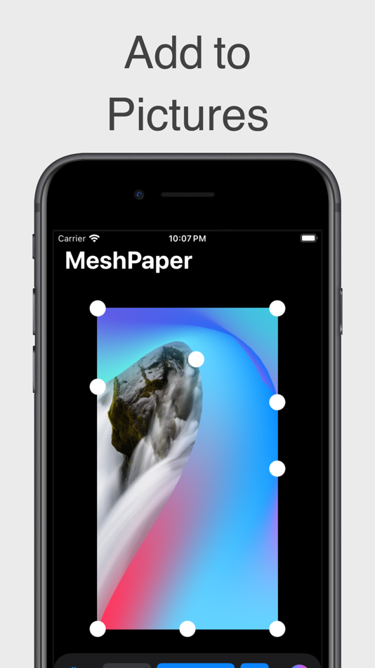 #3. MeshPaper: Wallpaper Generator (iOS) 由: MCRICH LLC