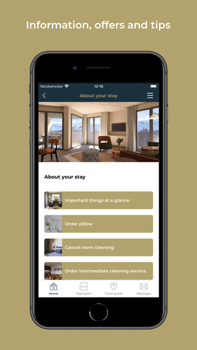 Hotel Mürren Palace Screenshot
