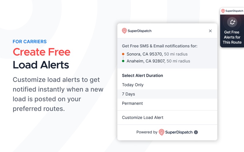 Super Dispatch: Connection screenshot