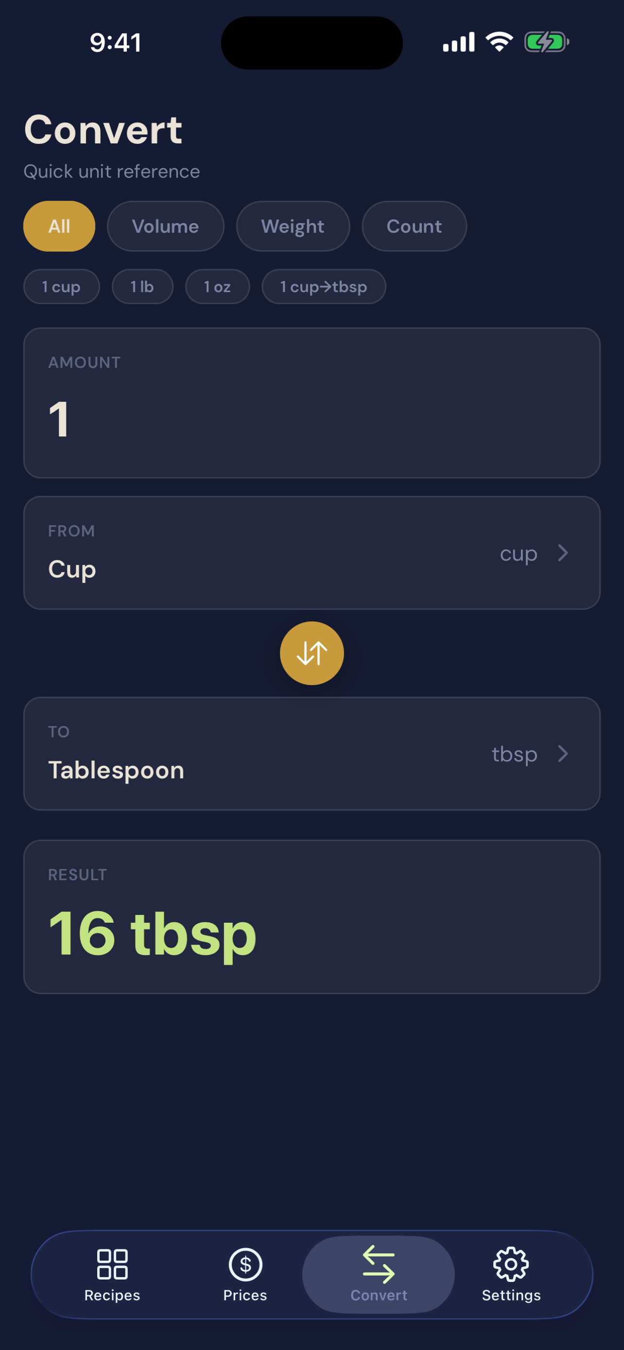 ChefScale: Recipe Scaling screenshot 8
