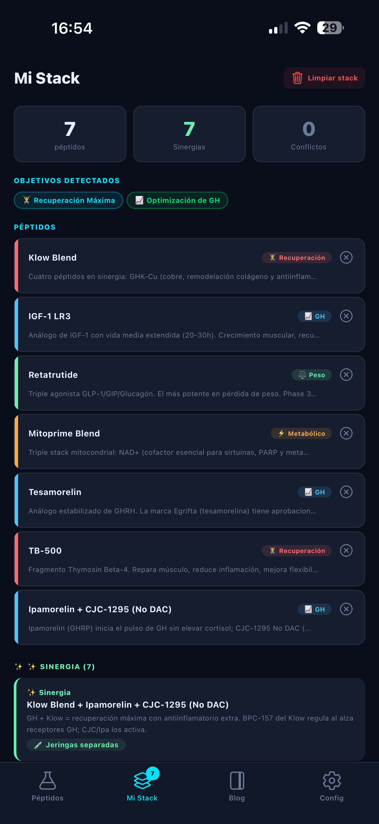 Peptide's Playbook screenshot 4