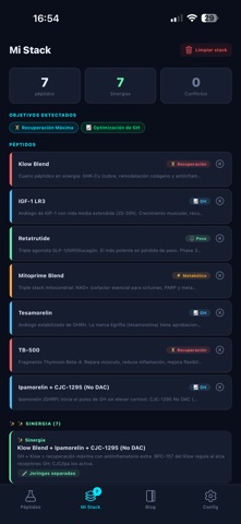 Peptide's Playbook Screenshot 4 of 5
