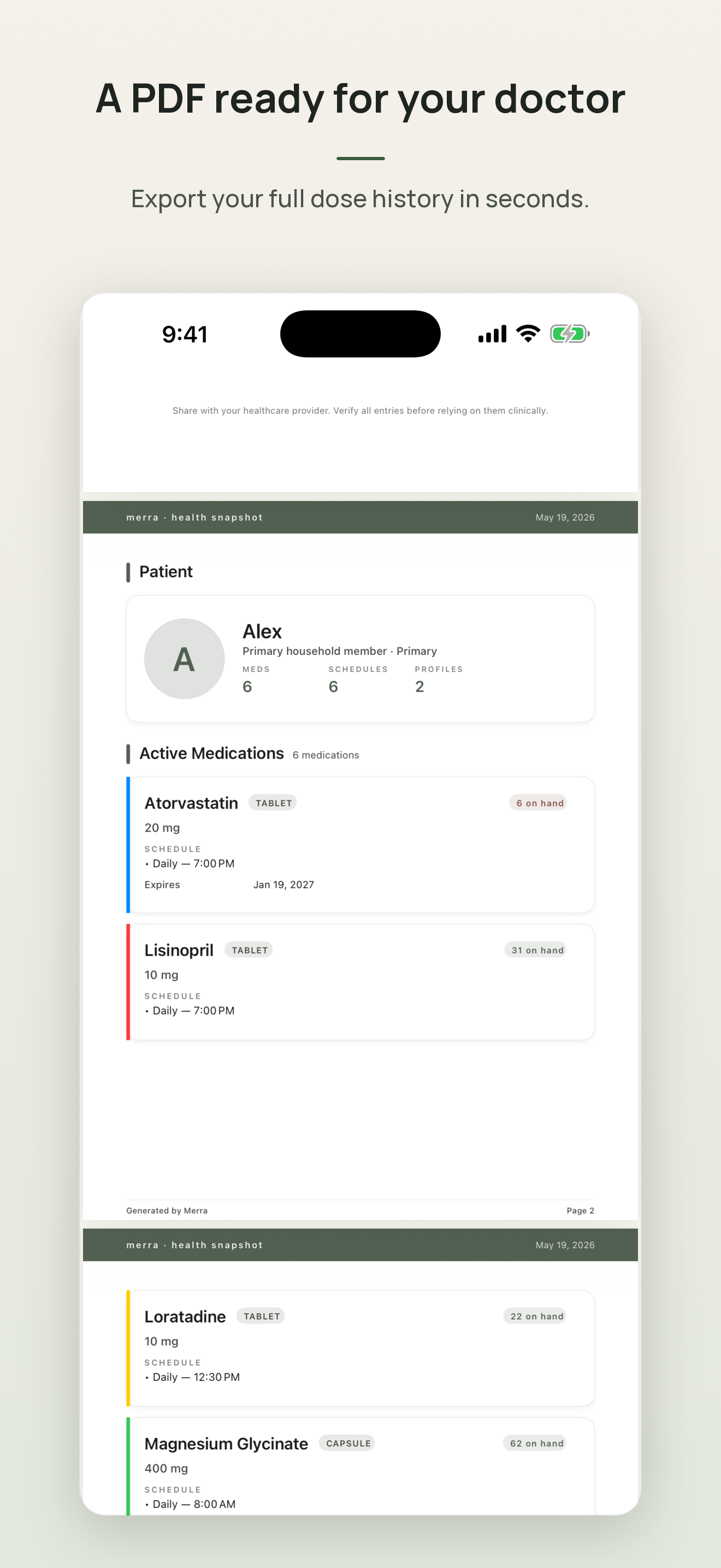 Merra: Peptide & Med Tracker screenshot 9