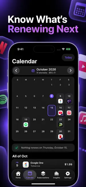 Cancel Subs: SubTracker screenshot 4