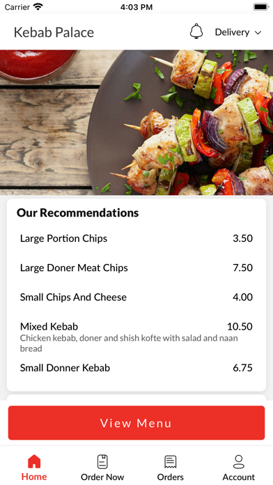 D Kebab Palace. Screenshot