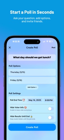 TieBreaker - Social Polling Screenshot 3 of 7
