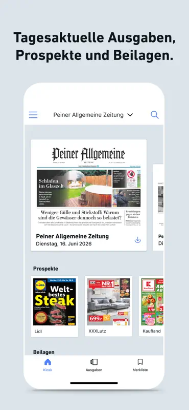 PAZ E-Paper: News aus Peine screenshot 2 of 5