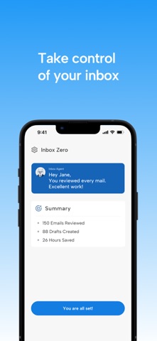 Inbox Zero: AI Mail Coach screenshot