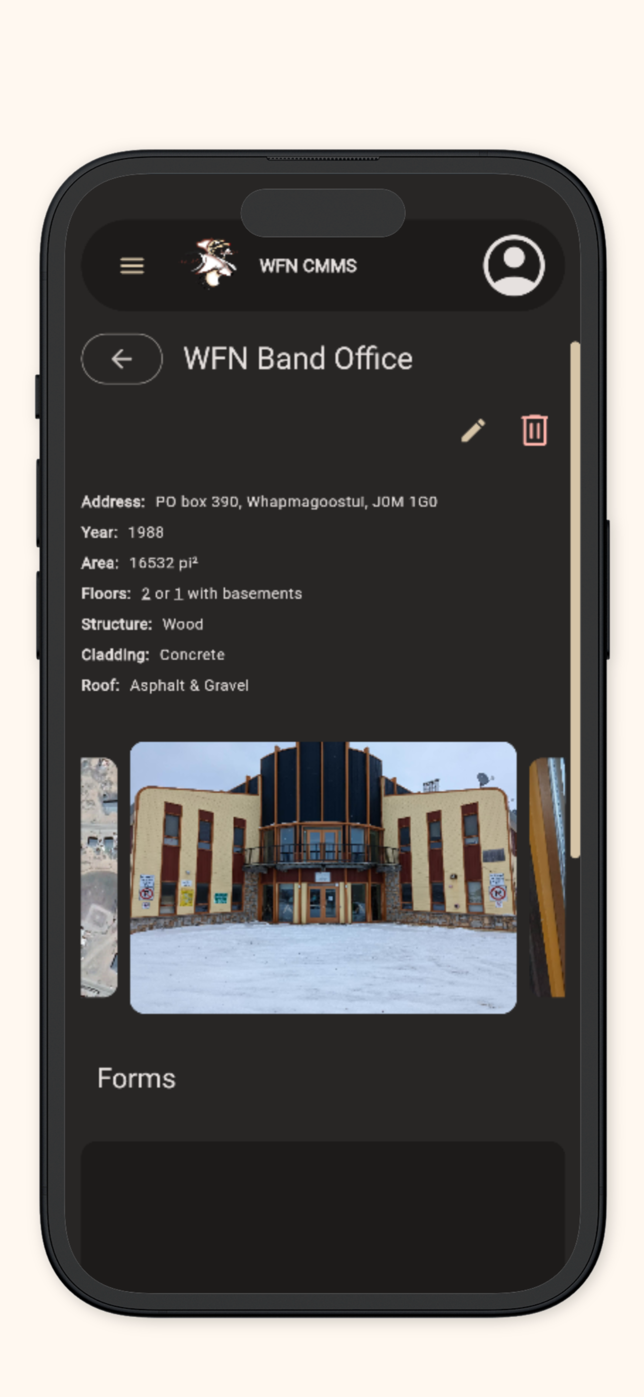 WFN CMMS screenshot 3