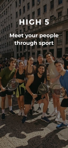 HIGH 5: Sports & Friends app iPhone screenshot 1