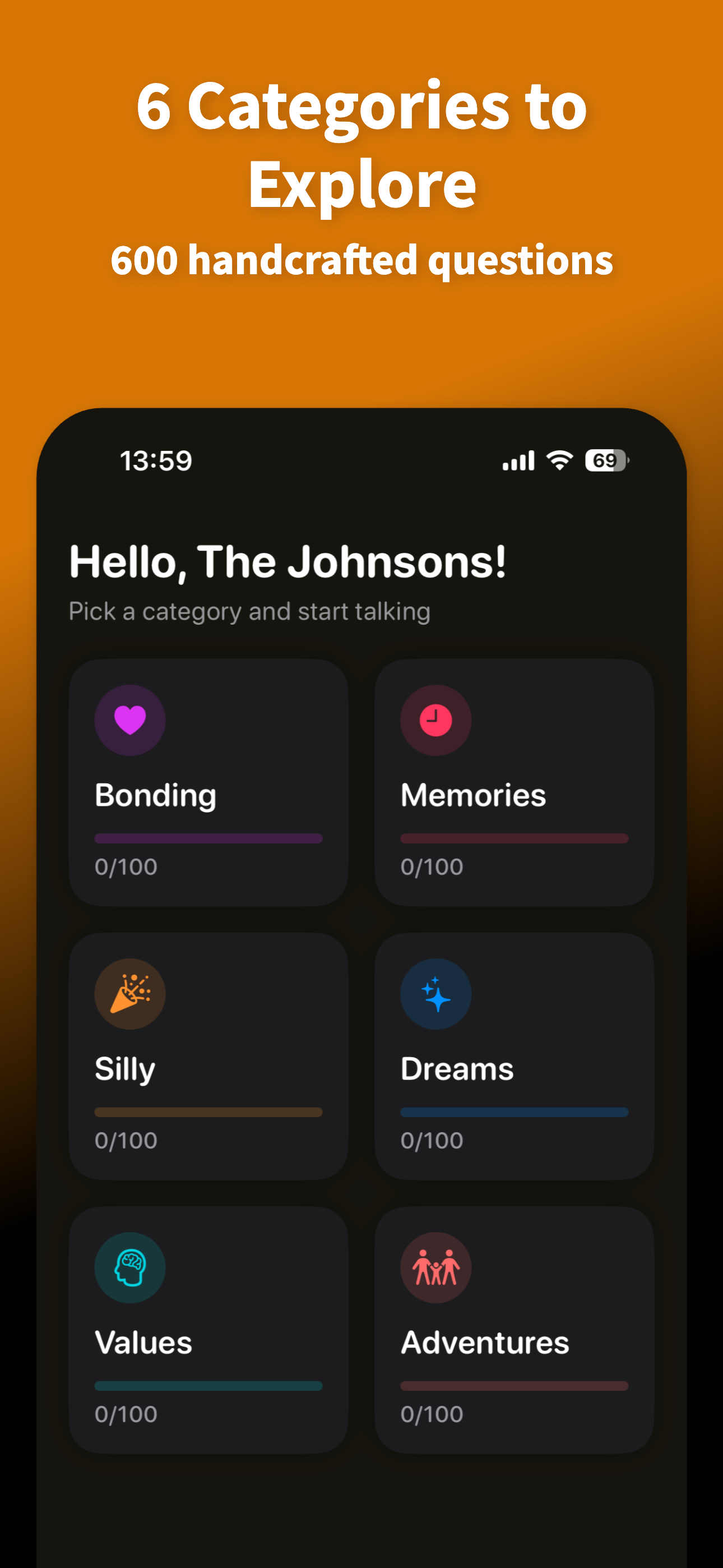 Amber: Family Talk Cards screenshot 4